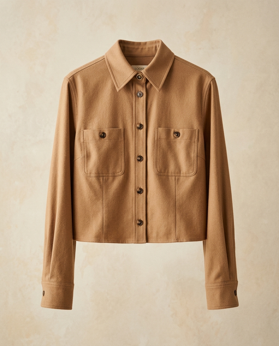 Cotton Overshirt — Her