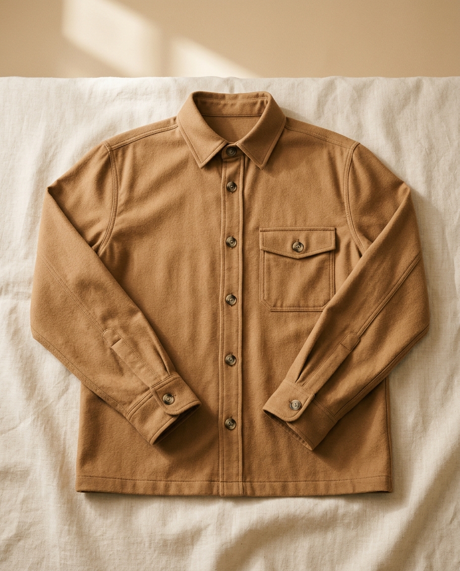 Cotton Overshirt — Him
