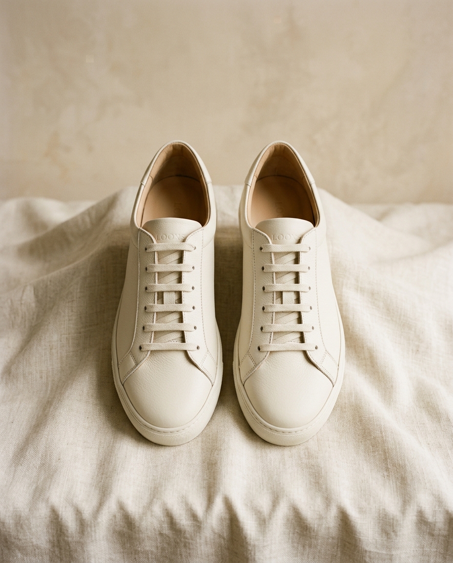 Leather Sneaker — Him
